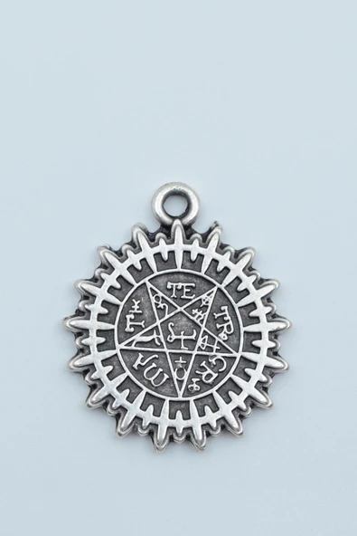 Anime Black Butler Kuroshitsuji Gümüş Kaplama Kolye Ucu ürün görseli 1