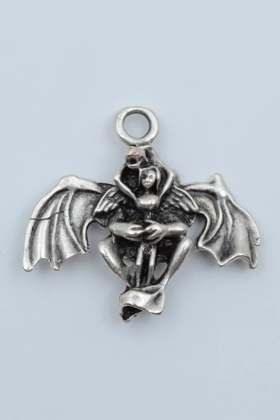 Ejderha Gümüş Kaplama Kolye Ucu ürün görseli 1