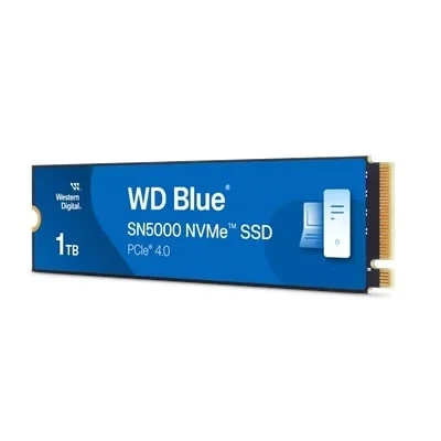 1TB WD BLUE SN5000 M.2 NVMe 5150/4900MB/s WDS100T4B0E SSD - Resim 2