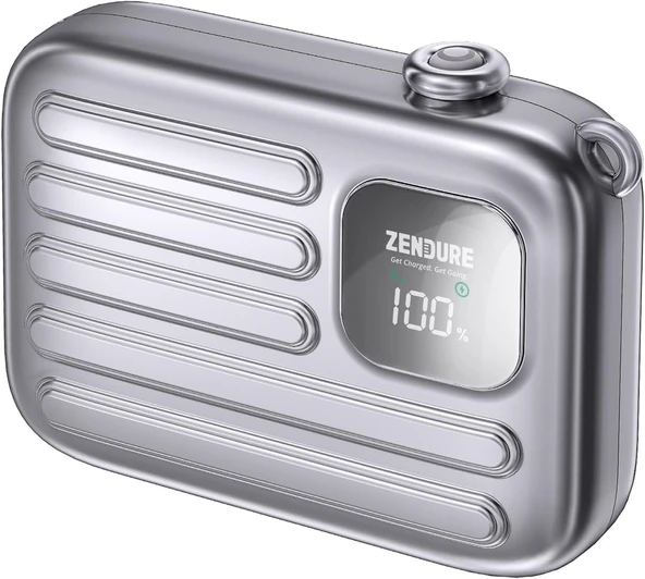 Zendure SuperMini GO 10.000 mAh SPACE SILVER ürün görseli
