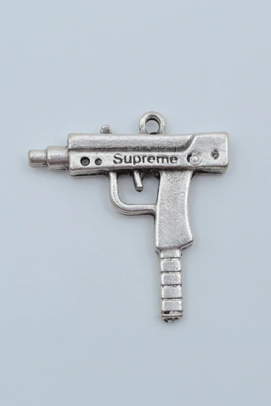 Uzi Gümüş Kaplama Kolye Ucu ürün görseli 1