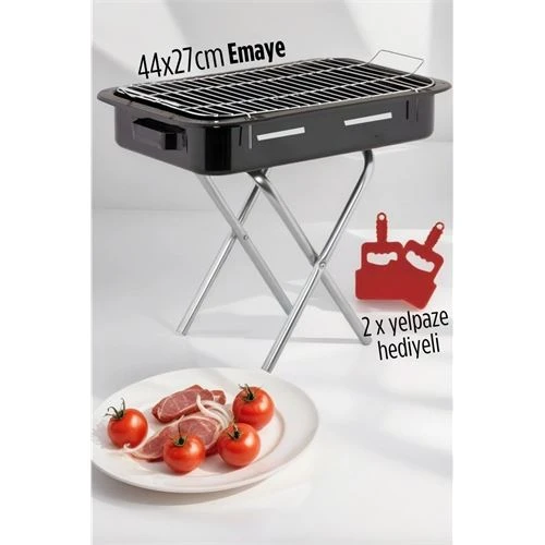 Emaye Mangal Katlanır Ayaklı