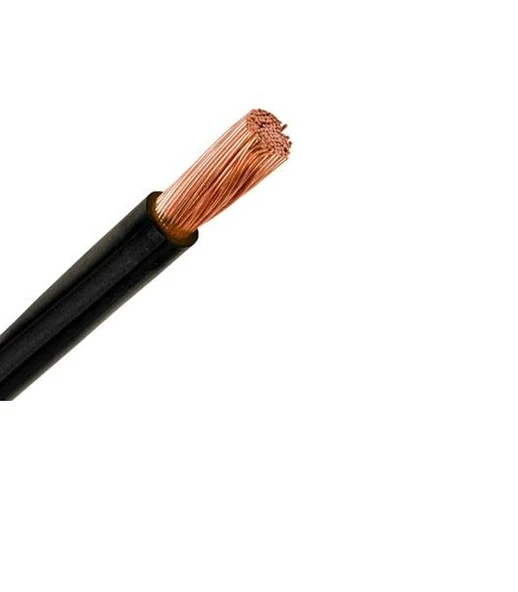 Yumuşak Silikon Nyaf Kablo 1 mm  Siyah 5 mt