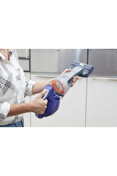 Black+Decker DVB315JP-H 12 V Şarjlı El Süpürgesi - 8