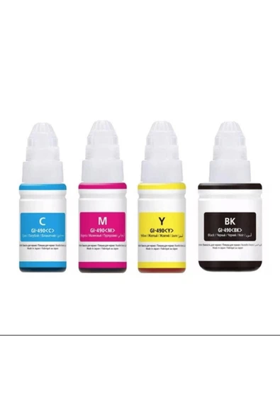 Canon Muadil G1400 / G2400 / G3400 /3410/3411 Mürekkep/pixma Gı-490 ürün görseli 1