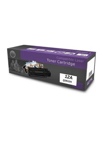 HP Q2612A - 12A - 1010/1012/1015/1018/1020 Uyumlu Muadil Toner - Resim 2