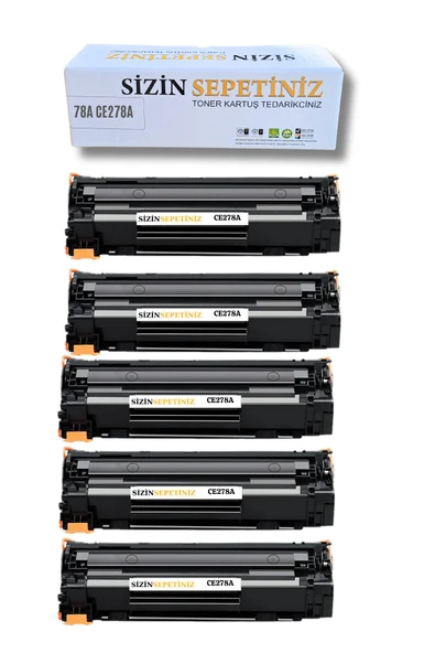 HP LaserJet M1536DNF M1536 MFP P1560 P1566 P1600 P1606 P1606DN 278A ( 5 ADET ) ürün görseli