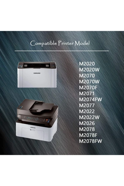 Samsung MLT-D111S Samsung Toner M2020 M2020W M2070 M2070W M2070F  M2071 M2074FW M2077 M2022  M2026 M2078 - Resim 2