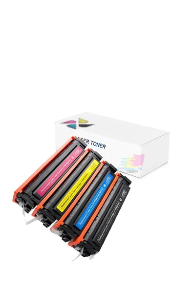 inkwell Crg-045 Canon Mf-635cx-mf-636cdwt Muadil Toner Seti Cmyk ürün görseli 1