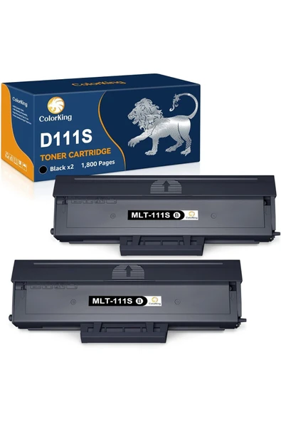 Samsung M2070W M2070 M2020 M2020W M2022W M2022 M2070FW M2070F M2078W M2078 /D111S(Black, 2Pack ürün görseli 1