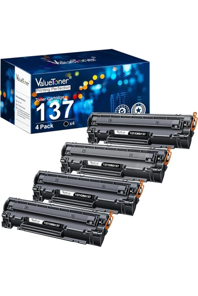 HP CANON CRG737 TONER 283A TONER 4LÜ PAKET ürün görseli 1