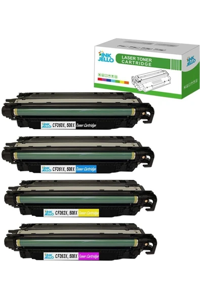 HP Colour LaserJet  M552dn M553 M553dn M553n M553x  MFP M577c MFP M577dn MFP M577f SET CF360X SERİSİ ürün görseli 1