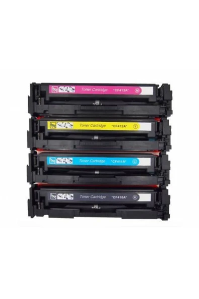 HP Next Cb540 541 542 543 Renkli Muadil Toner Seti 51-cb540set ürün görseli 1