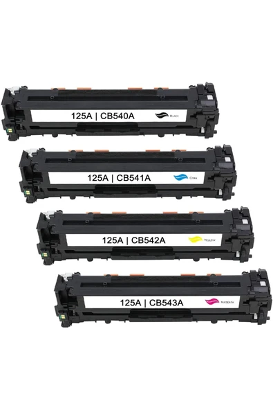 HP MUADİL 125A CB540A CB541A CB542A CB543A Toner TAKIM ürün görseli 1