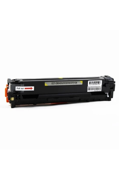 HP Muadil Cb542a-ce322a-cf212a Canon Crg716 Crg731 Sarı Toner 1,8k - Resim 2