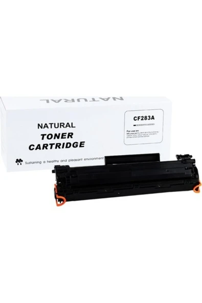 HP Natural Cf283a Toner (m125/m127/m201/m225) Crg-737 (1500 Sayfa) ürün görseli 1