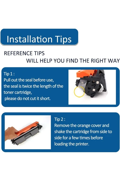 HP 78A CE278A Toner HP Laserjet Pro P1606dn P1560 M1537dnf P1566 M1536dnf P1606 M1538dnf M1530  2 ADET - Resim 6