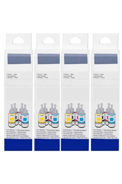 Canon Gı-490bk-c-m-y Dörtlü Paket Muadil Mürekkep ürün görseli 1