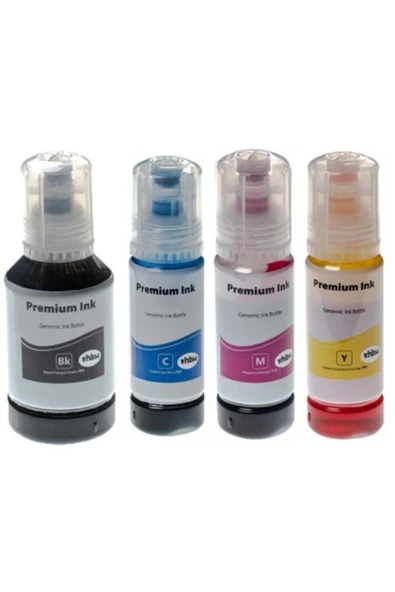 Canon Gı-490bk-c-m-y Dörtlü Paket Muadil Mürekkep - Resim 2