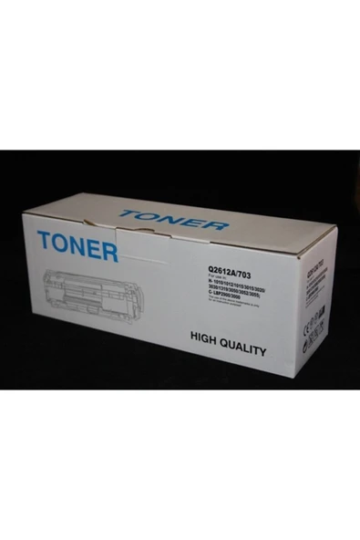 HP Q2612a / 12a/fx10 Siyah Çipli 2000 Sf ürün görseli 1