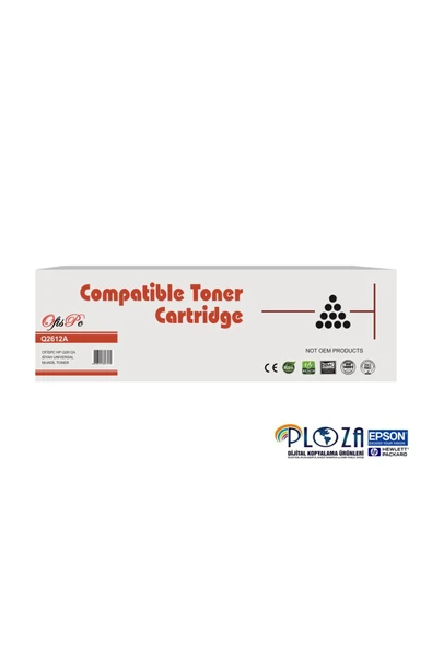 HP Q2612a Muadil Toner 1010-1018-1022-1020 ürün görseli 1