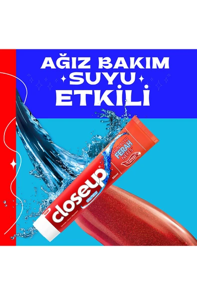 Close Up Günboyu Ferah Nefes Fresh Blast 50 ml 4 Adet - 6