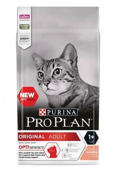 Pro Plan Somonlu Ve Pirinçli Yetişkin Kedi Maması 1,5 Kg ürün görseli