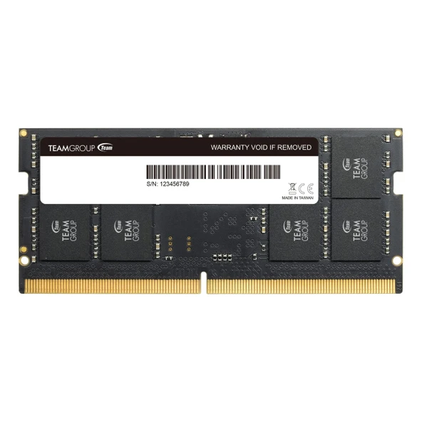 Team Elite TED432G3200C22-S01 32GB DDR4 3200MHz CL22 Notebook Bellek ürün görseli 1