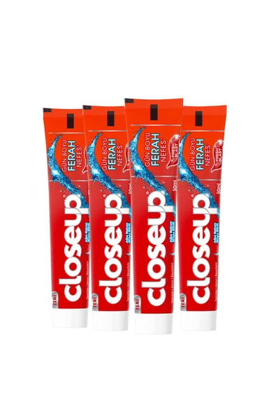 Close Up Günboyu Ferah Nefes Fresh Blast 50 ml 4 Adet - 2