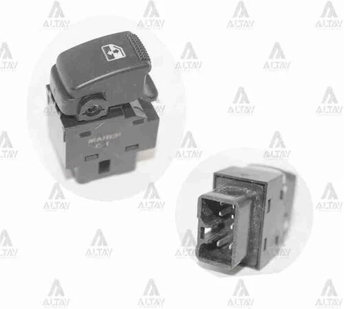 Maher 11920  Düğme Cam Açma Sorento 03-09 Ön Sağ ürün görseli 1