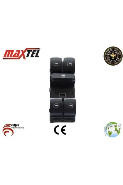 Maxtel 18206027  Cam Düğmesi Ön Sol Golf Vı Vıı Passat Tiguan Touareg 10 Fıs ürün görseli 1
