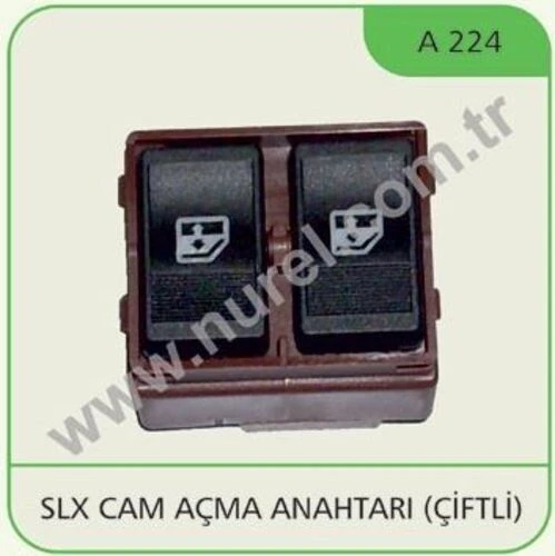 Nurel A224 Cam Açma Düğmesi Murat 131 SLX Çıftlı ürün görseli 1