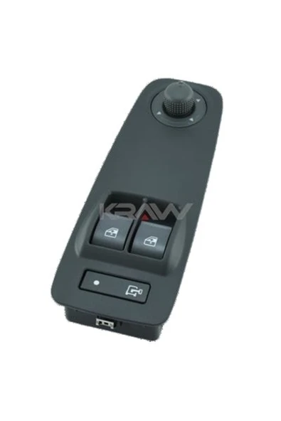 Mcar AN240G An-240g Cam Açma Kumanda Düğmesi Sol Ayna Ayarlı Gri Boxer Iıı - Jumper Iıı ürün görseli 1