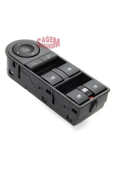 Sagem 400111 Fr  Cam Açma Düğmesi Dörtlü Ön Sol Astra H - Zafira B ürün görseli 1