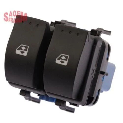 Sagem 500118 FR  Cam Açma Düğmesi Ön Sol Mavi Megane II