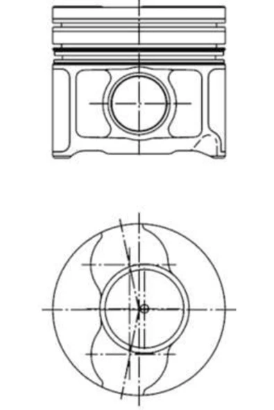 Kolbenschmidt 41795620  Piston Segman uyumlu 0,6 Farklı 82mm Doblo 1.9 Jtd 103 Ps - Vectra C 1.9 Cdtı