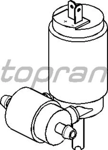 Topran 103443001  Cam Su Motoru (Opel: Astra F- Corsa A-B -Vectra A)