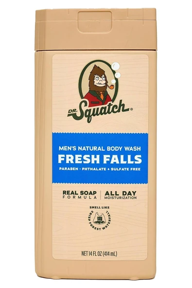 Dr.Squatch Men's Fresh Falls Duş Jeli 414ML