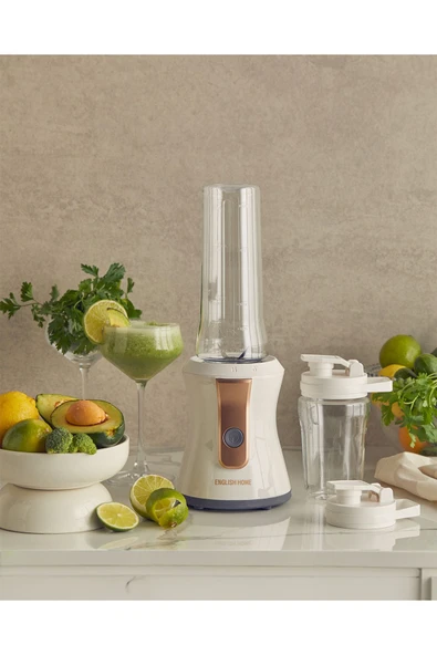 English Home KBL 3001 Kişisel Blender Beyaz Bakır - 4