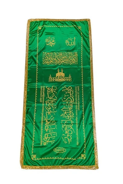Saten Kumaş - Baskılı Tabut Örtüsü