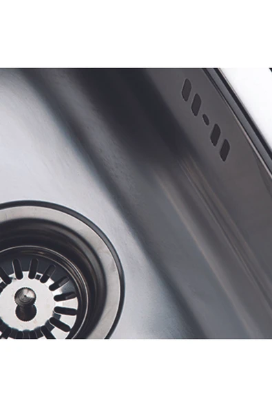 Dıgeruı Çöpmak Damlalıktan Taşmalı Körüklü Evye Lavabo Sifonu Gri /Beyaz Yandan Taşmalıklı - 3