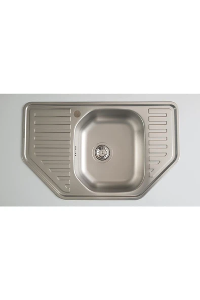 Artenova Paslanmaz Çelik Mutfak Köşe Evye