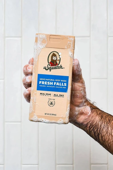 Dr.Squatch Men's Fresh Falls Duş Jeli 414ML - 4
