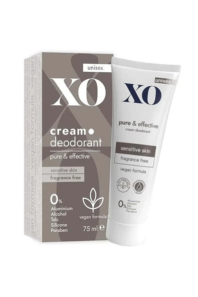 Xo Krem Deodorant 75ml Unisex Pure & Effective Kokusuz