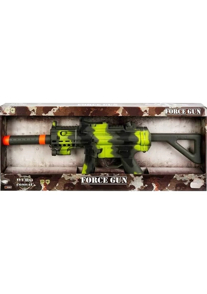 Sunman Asker Silah Seti Makinalı Tüfek Titreşimli sesli ışıklı (MG 90629 S00020030