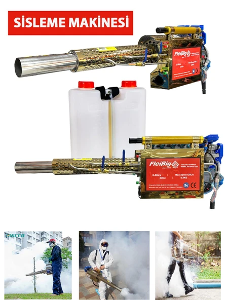 Rowermax FLEİBİG GS-2000 Benzinli Termal ULV Zirai Don Duman İlaçlama Sisleme Makinesi