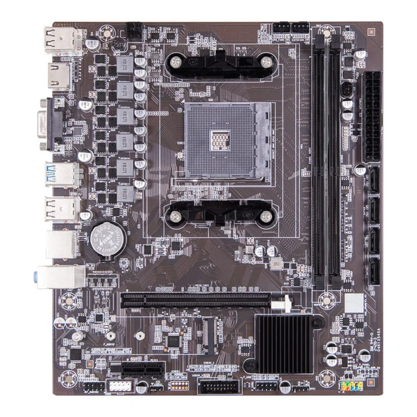Turbox A320 Sata,M2 Ddr4 3000MHZ Usb 3.0 Vga Hdmi Ses G.Lan AM4 Anakart