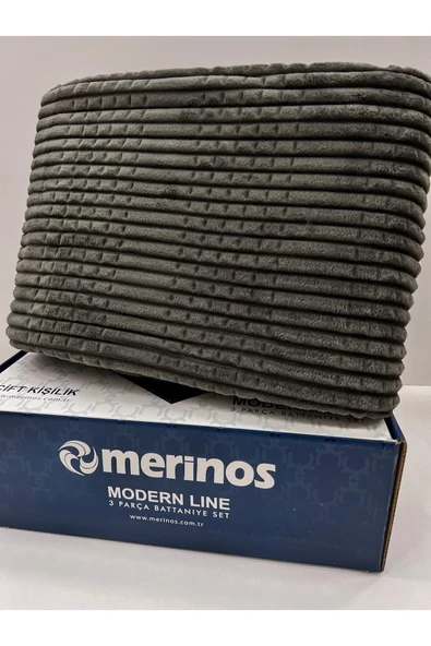 Modern Line 3 Parça Battaniye Seti
