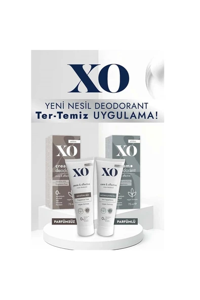 Xo Krem Deodorant 75ml Unisex Pure & Effective Kokusuz - 3