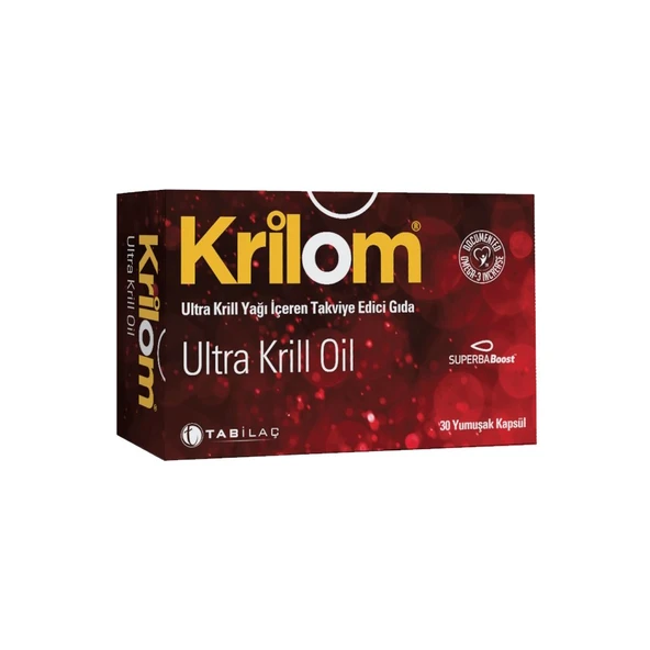 Krilom Ultra Krill Oil 30 Kapsül ürün görseli